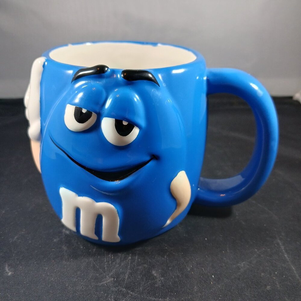 M&M Coffee Mug Blue By Galerie 2002